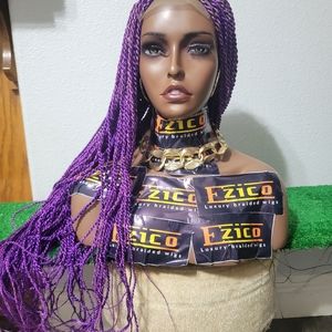 Beautiful hand braided wig
